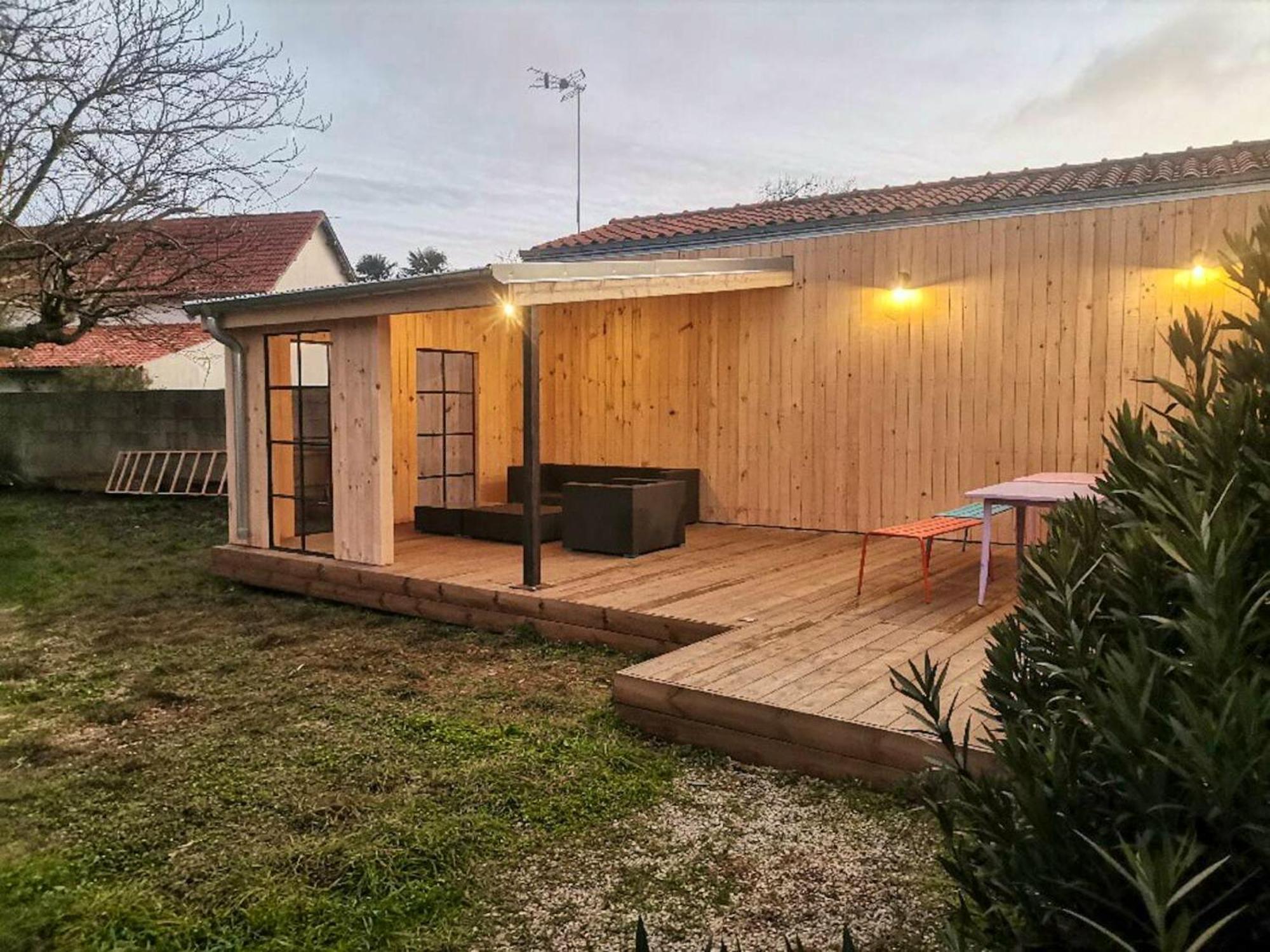Maison Confortable A Jard-Sur-Mer Avec Grand Jardin Cloture Extérieur photo