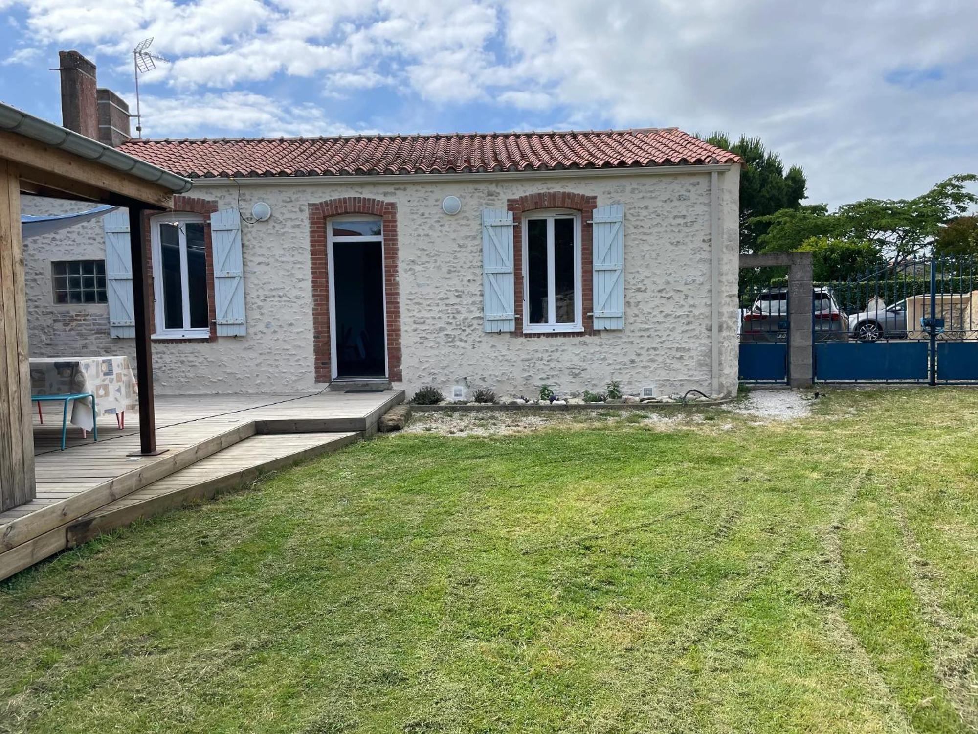 Maison Confortable A Jard-Sur-Mer Avec Grand Jardin Cloture Extérieur photo