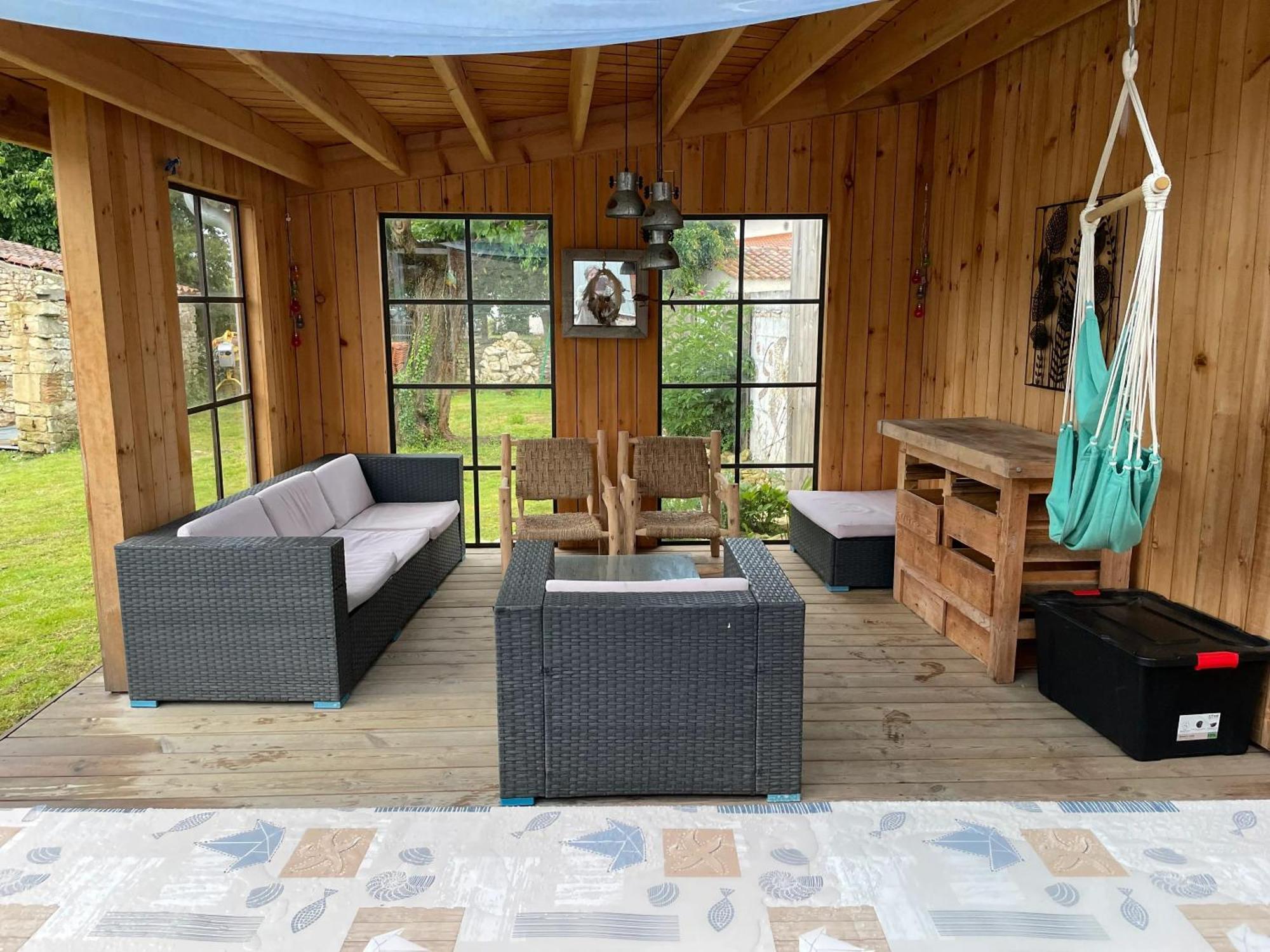 Maison Confortable A Jard-Sur-Mer Avec Grand Jardin Cloture Extérieur photo